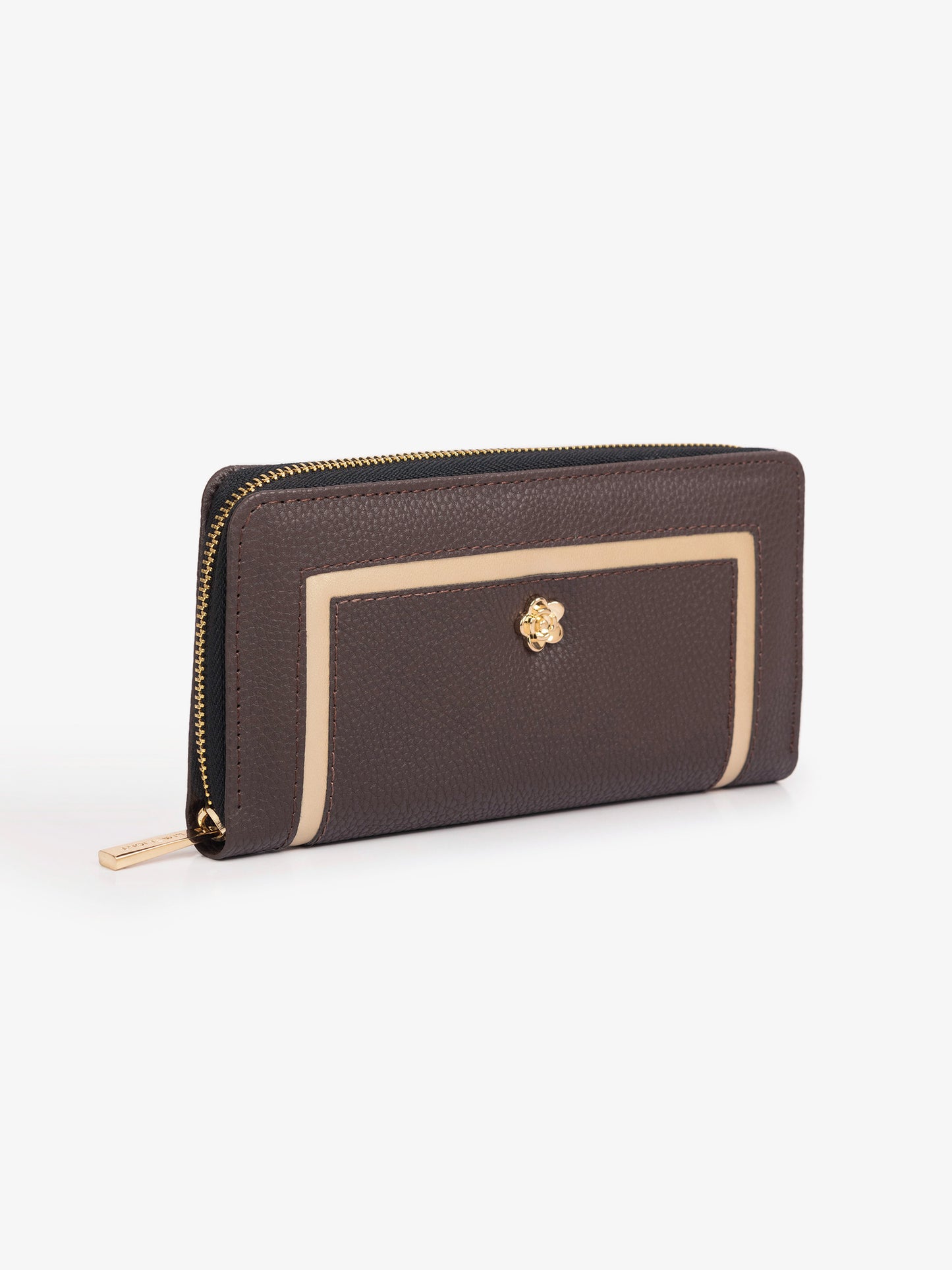 Floral Brooch Wallet