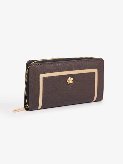 Floral Brooch Wallet