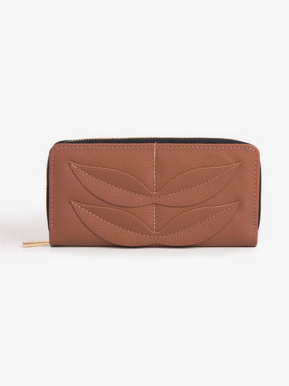 Leaf Patterned Wallet