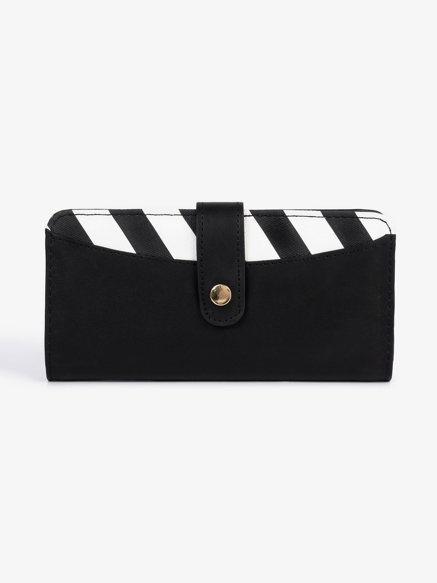 Monochrome Stripe Wallet