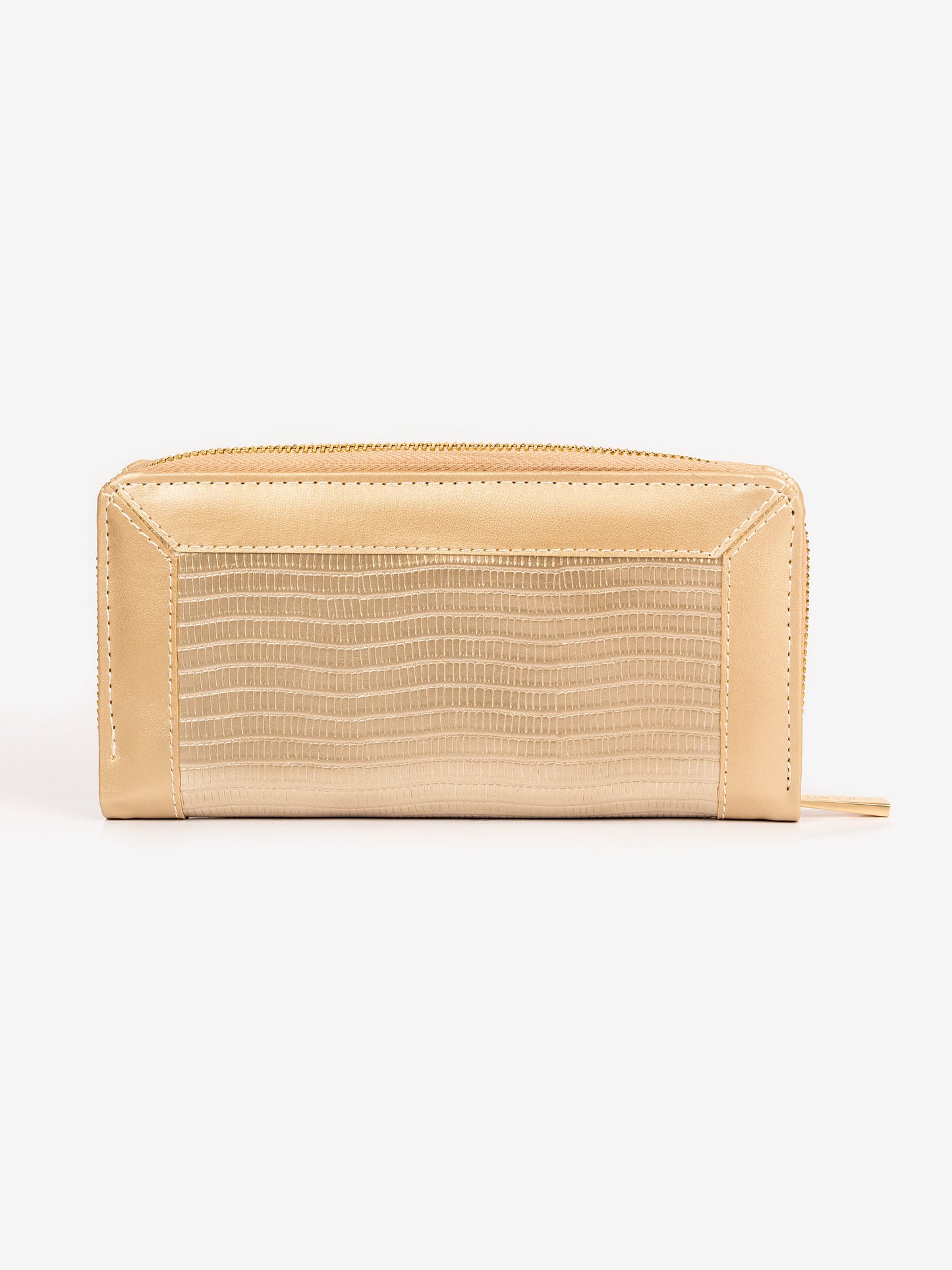 Two-tone Textured Wallet