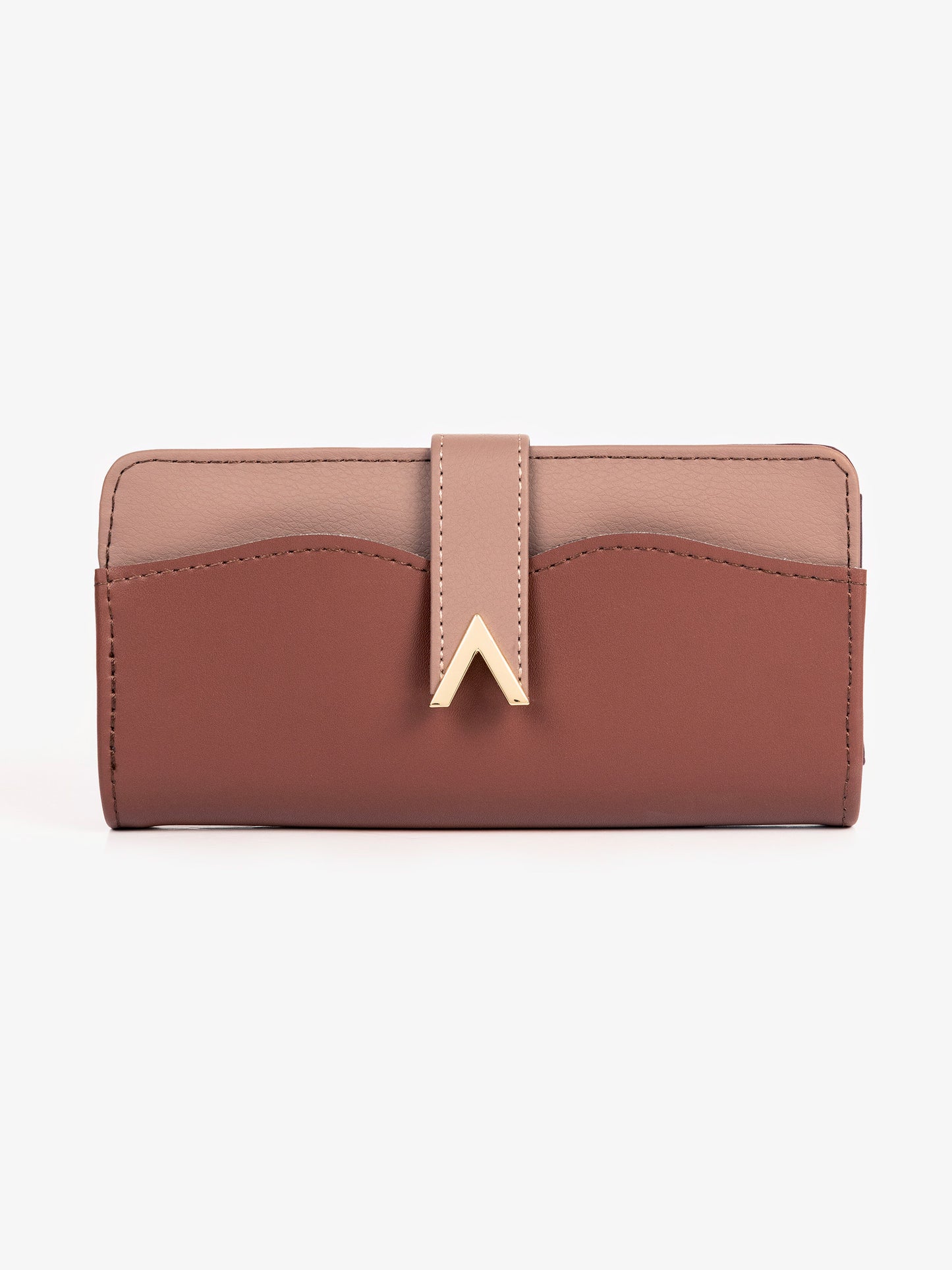Two-tone Folded Wallet