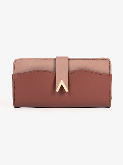 Two-tone Folded Wallet