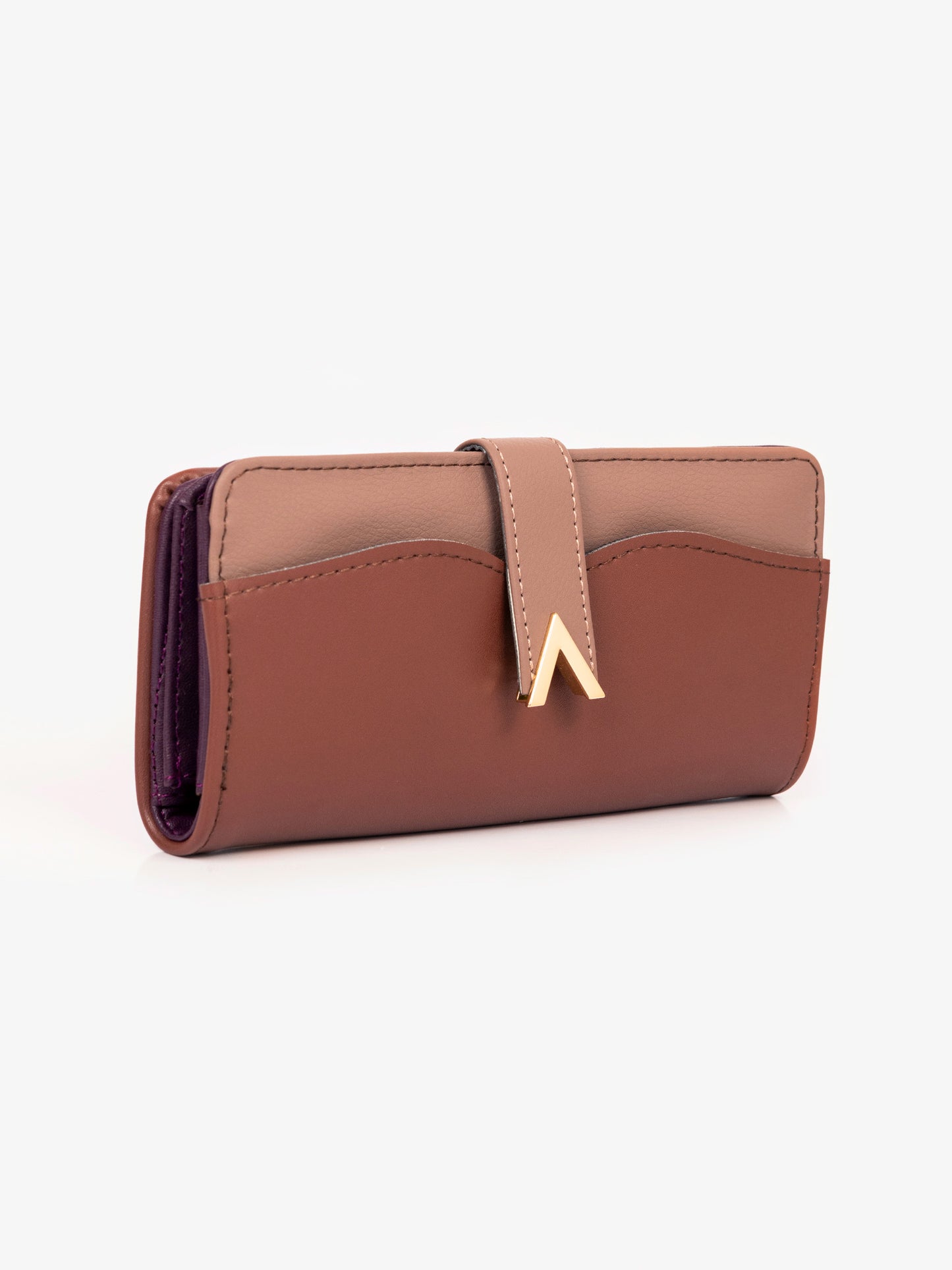 Two-tone Folded Wallet