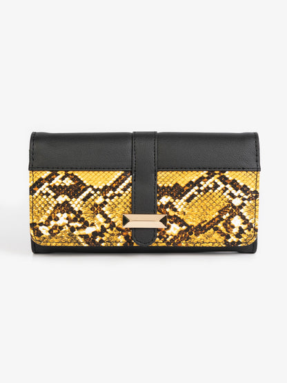 Snakeskin Texture Wallet