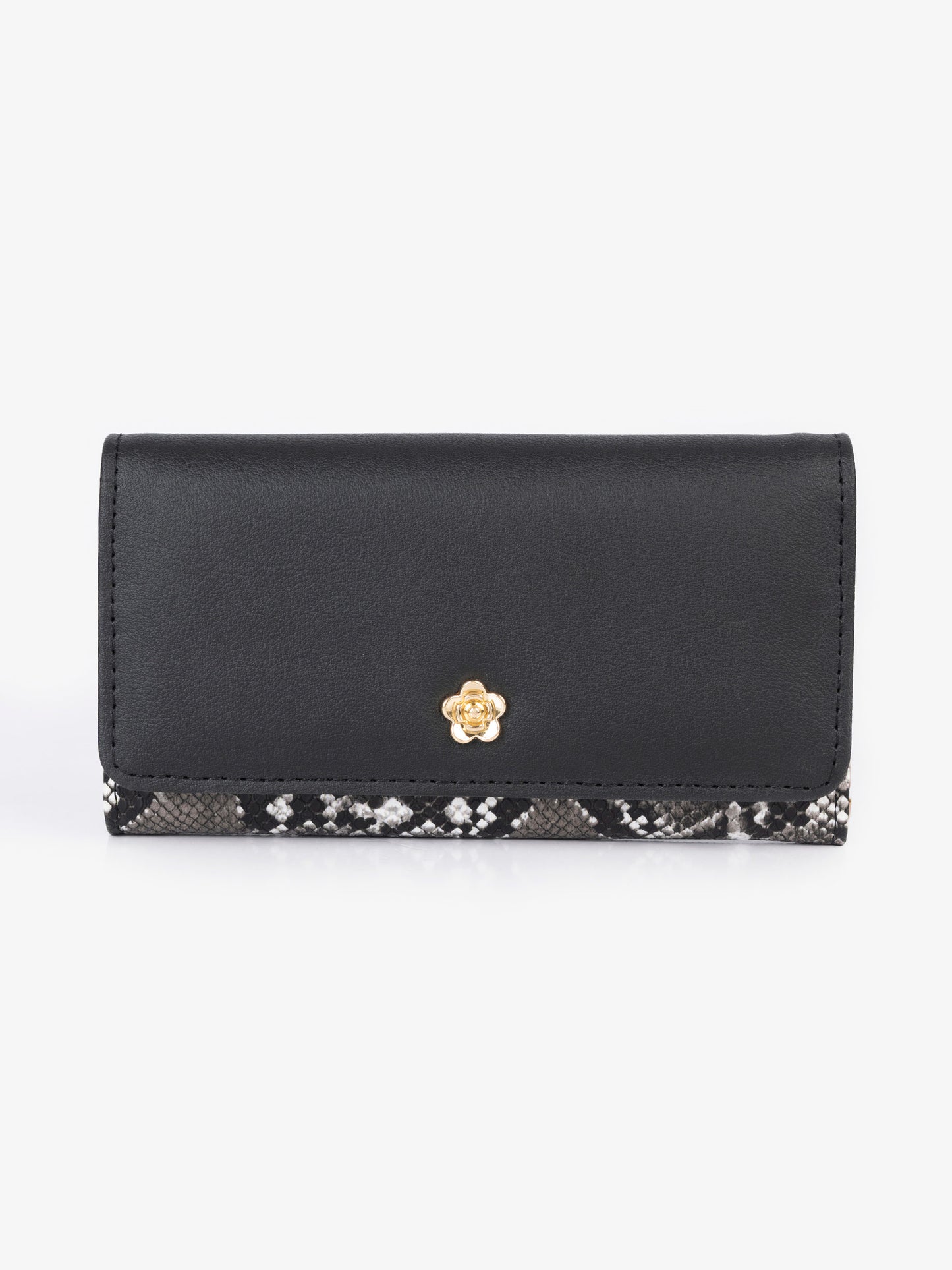 Snake Textured Wallet