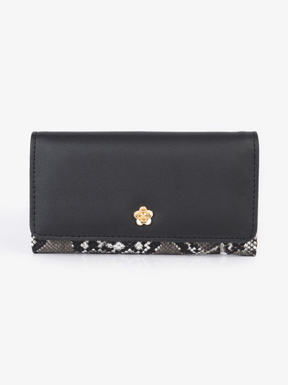 Snake Textured Wallet