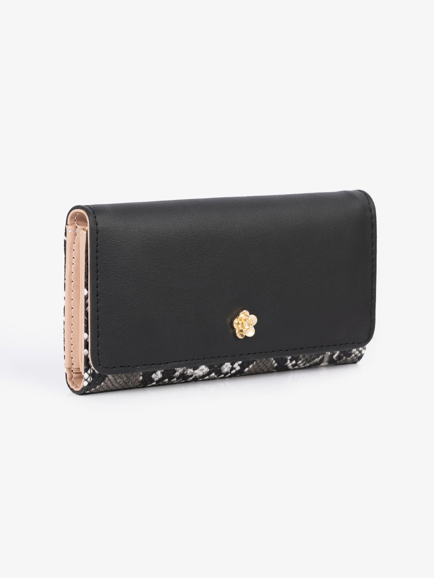 Snake Textured Wallet