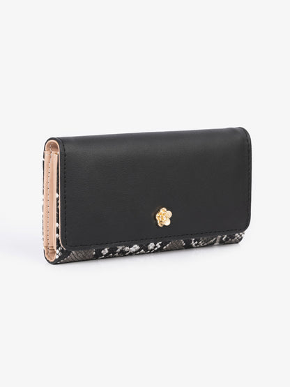Snake Textured Wallet