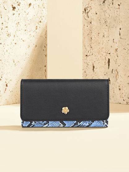 Snake Textured Wallet