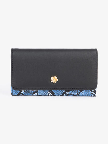 Snake Textured Wallet