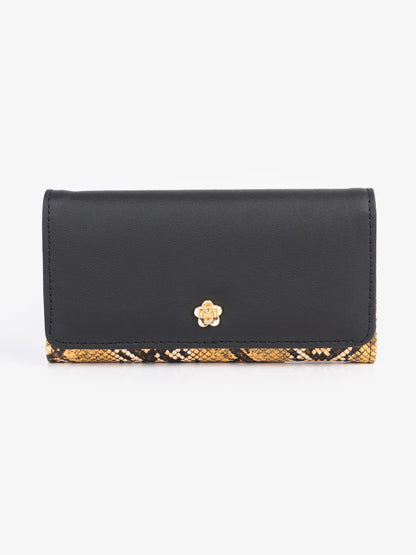 Snake Textured Wallet