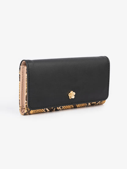 Snake Textured Wallet