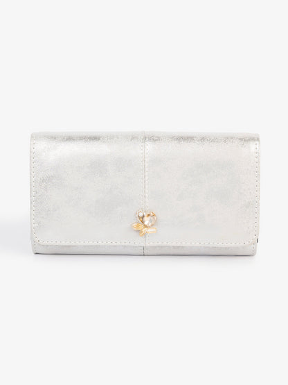 Floral Accent Wallet