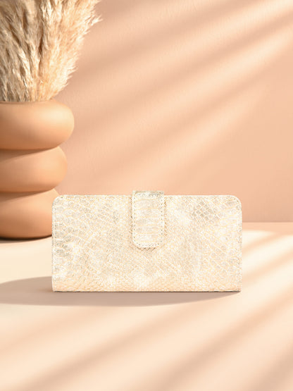 Textured Folded Wallet