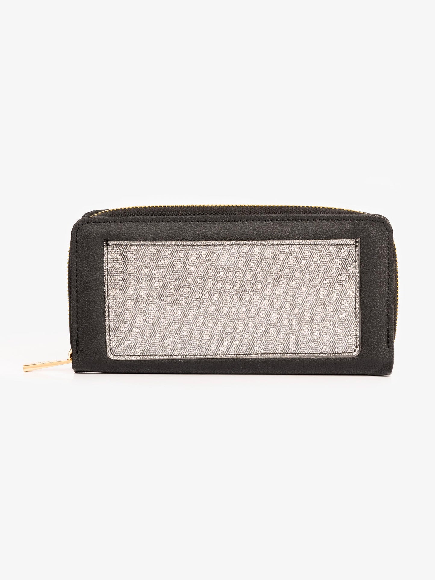 Two-tone Glitter Wallet