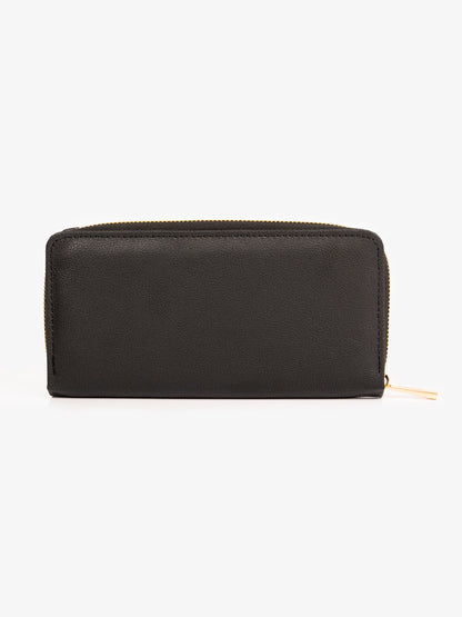 Two-tone Glitter Wallet