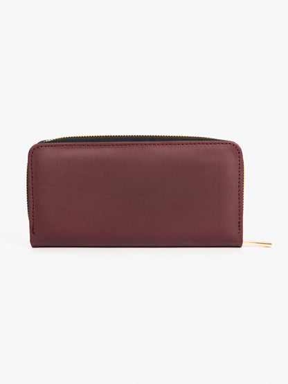 Two-tone Glitter Wallet