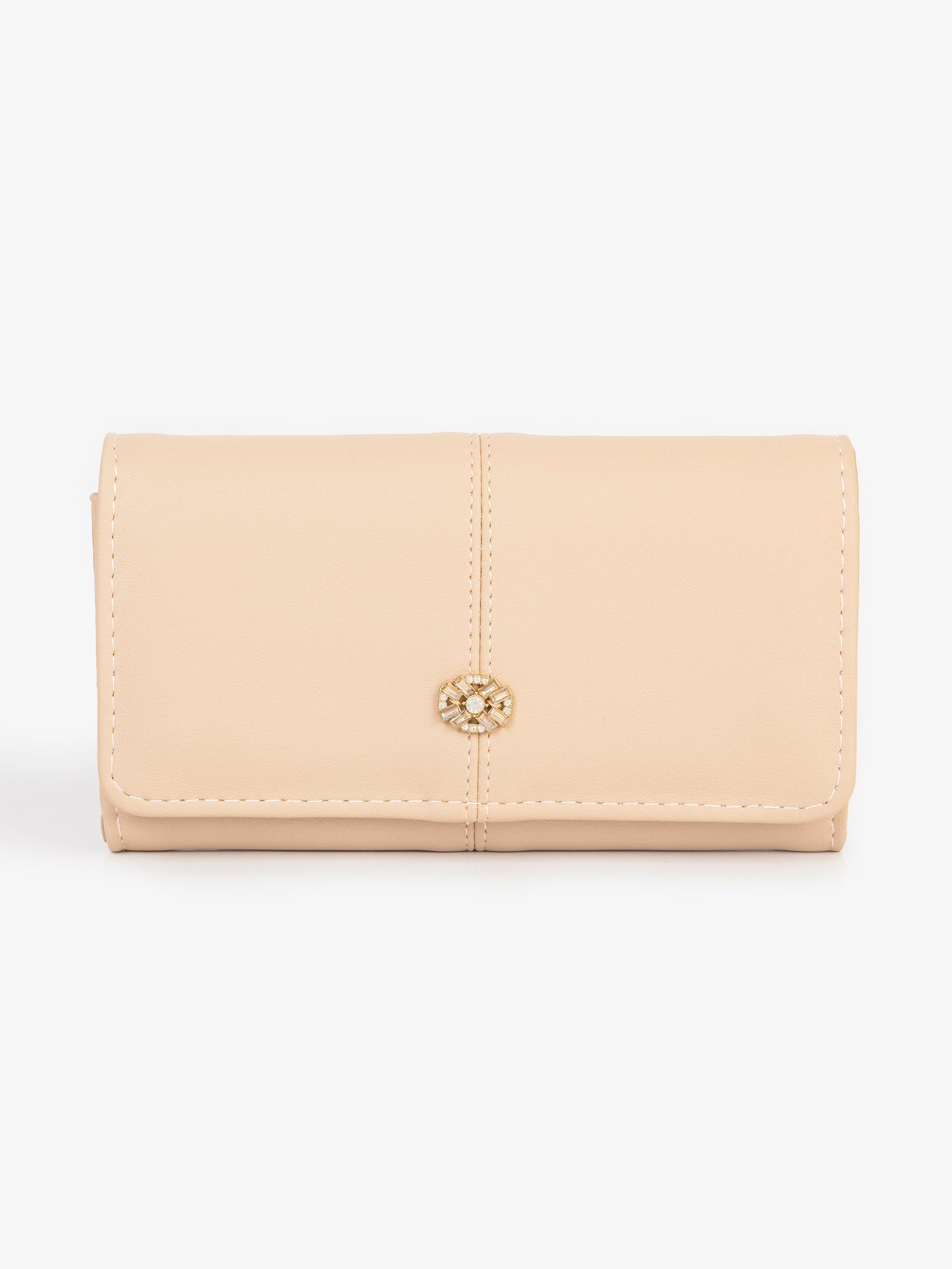 Floral Accent Wallet