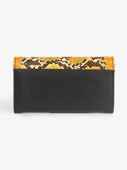 Snake Textured Wallet