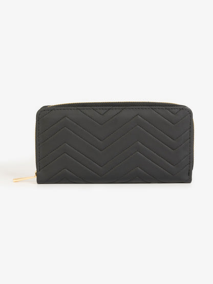 Chevron Stitch Wallet