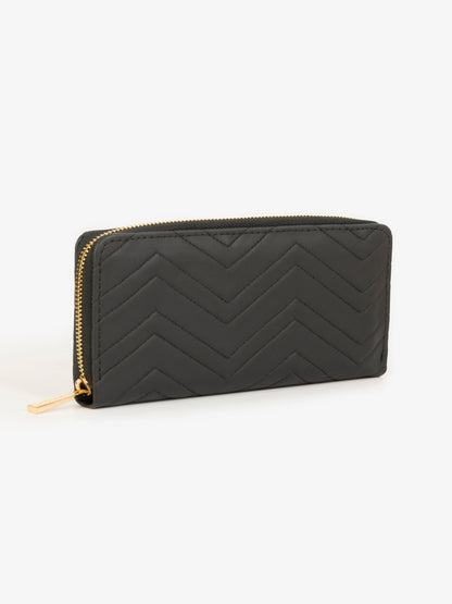 Chevron Stitch Wallet