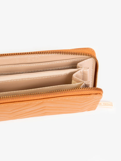 Chevron Stitch Wallet