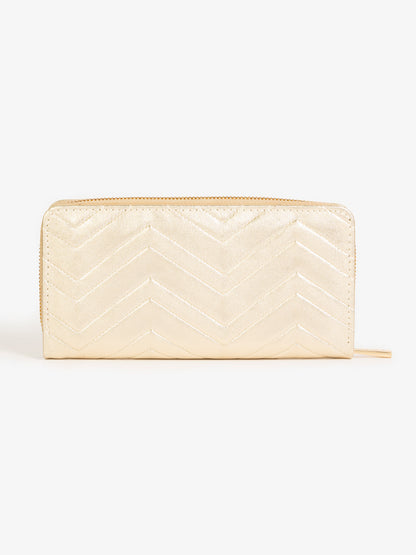 Chevron Stitch Wallet