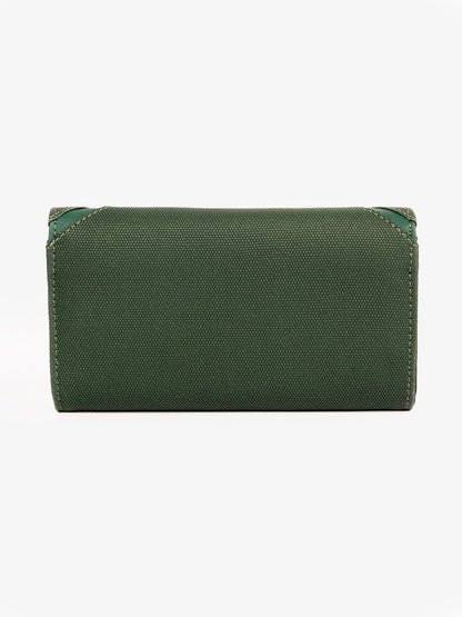 Two-tone Chevron Wallet