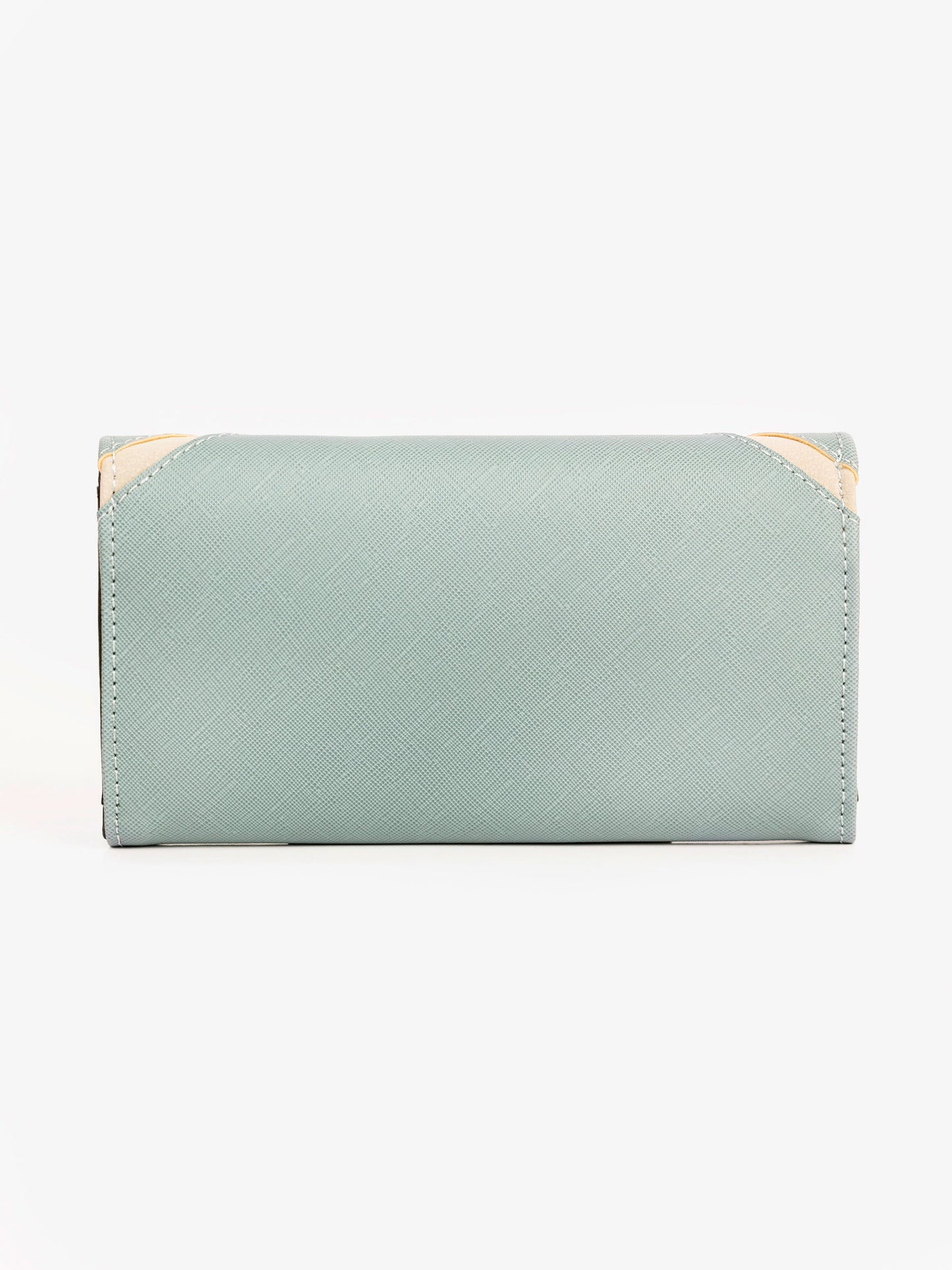 Two-tone Chevron Wallet