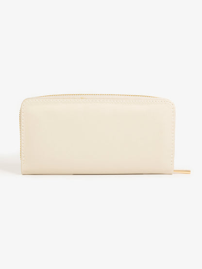 Two-tone Glitter Wallet