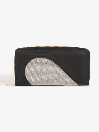 Two-tone Glitter Wallet