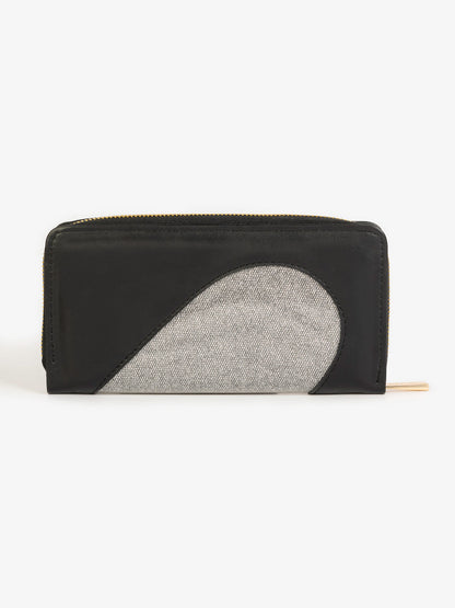 Two-tone Glitter Wallet