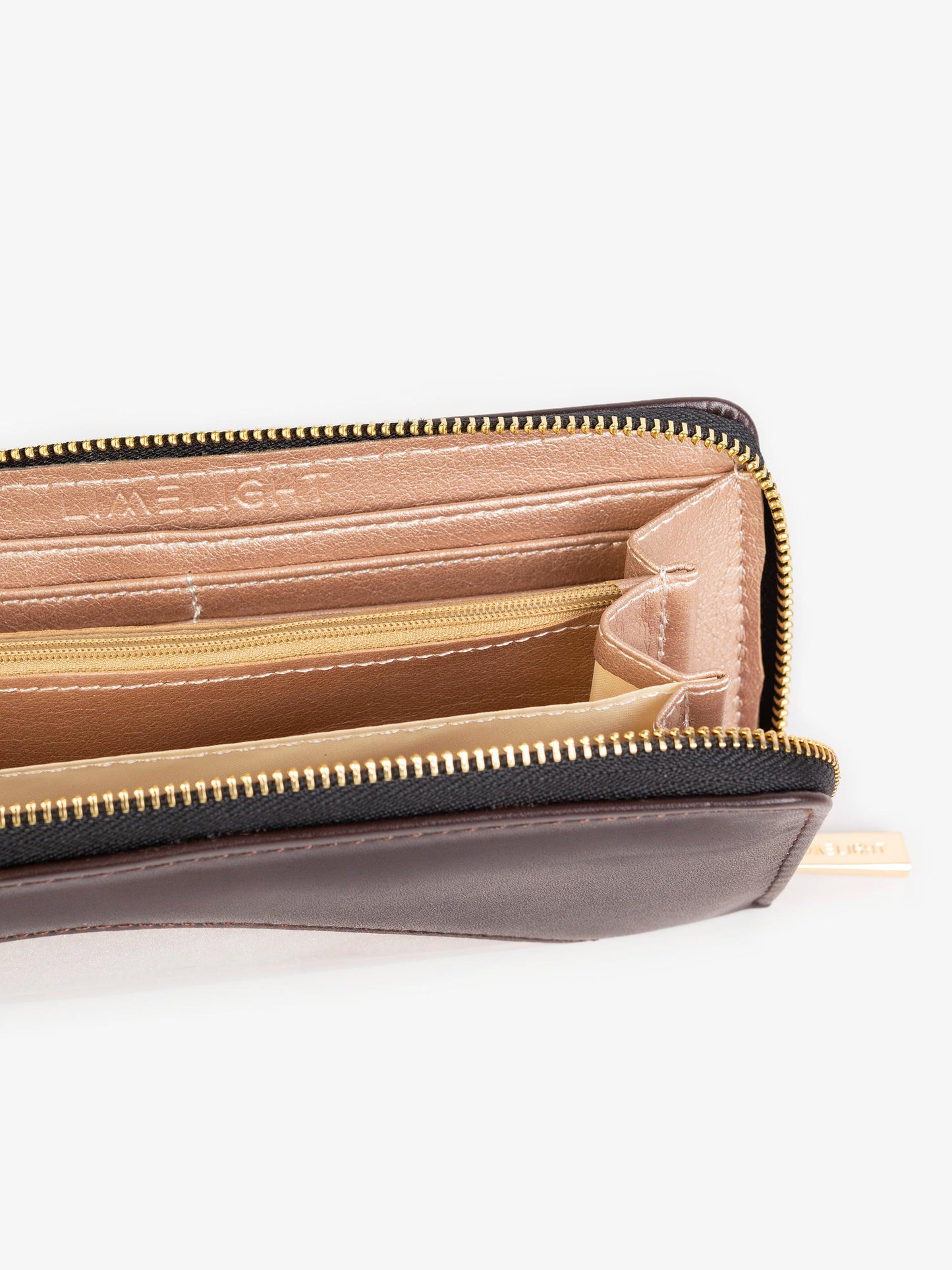 Two-tone Glitter Wallet