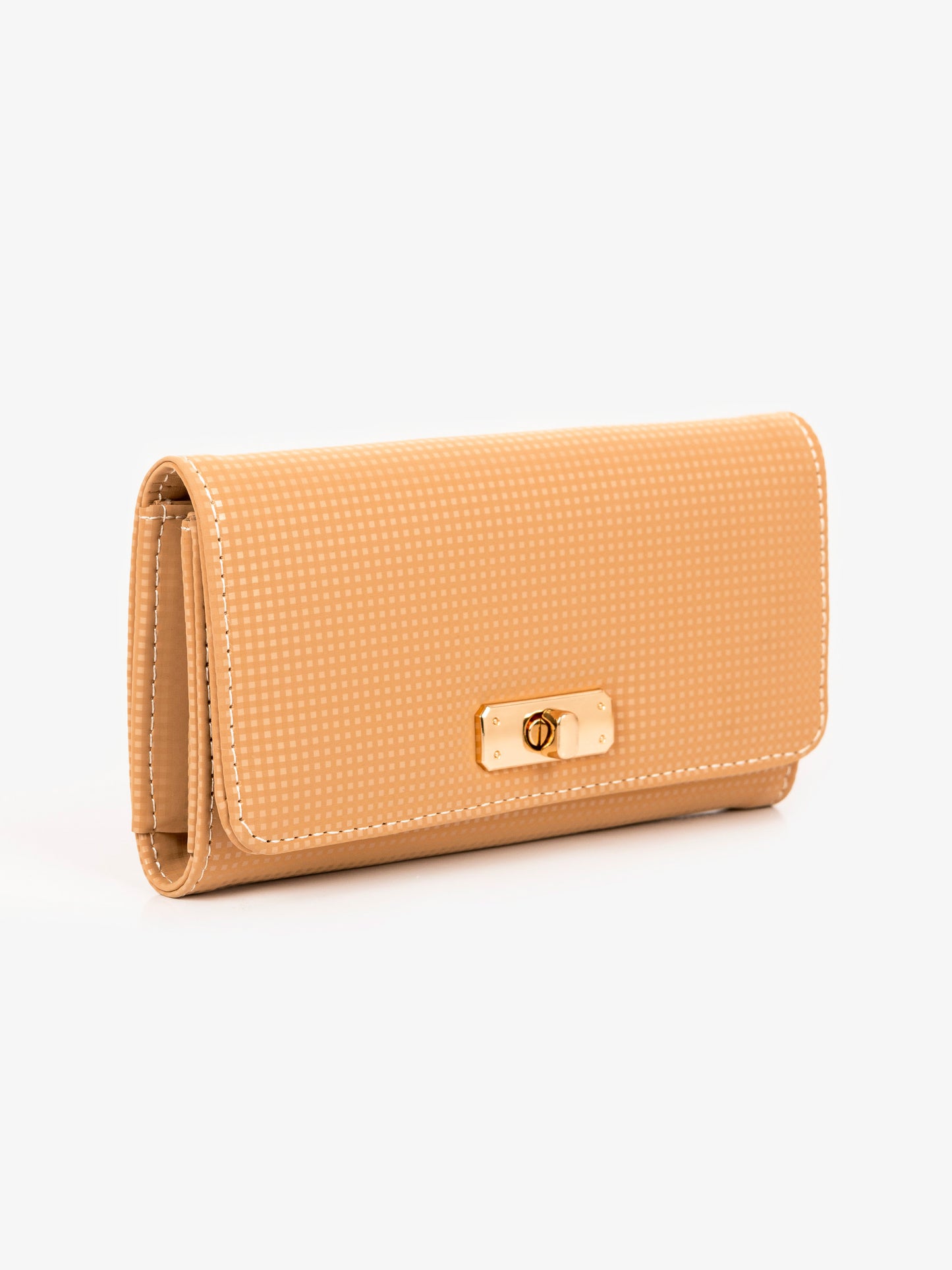 Checkered Pattern Wallet