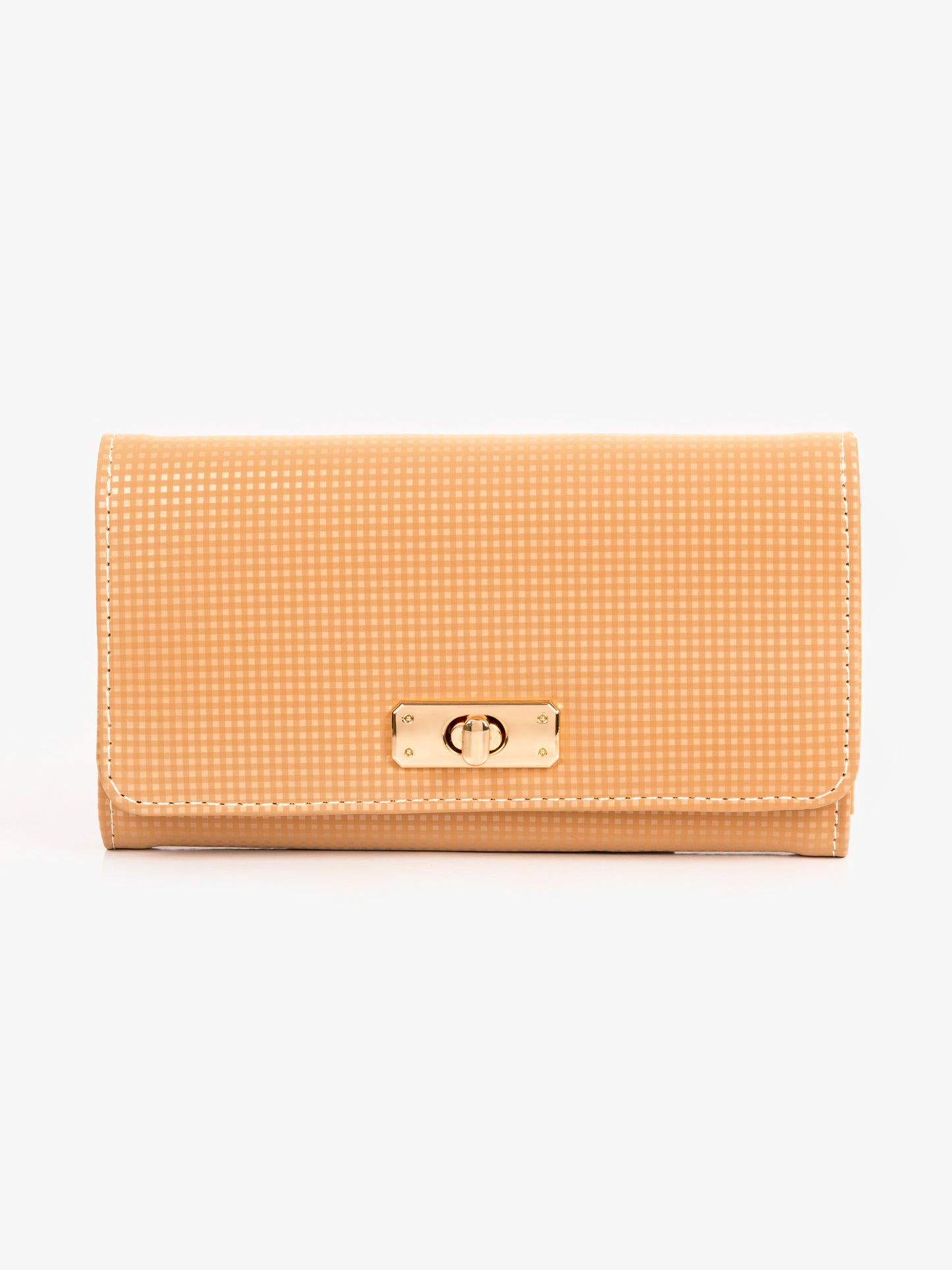 Checkered Pattern Wallet