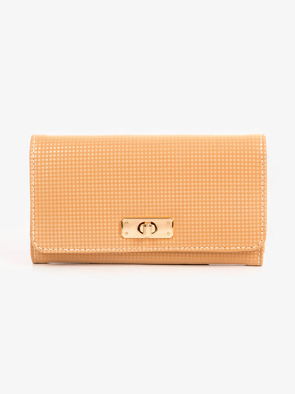 Checkered Pattern Wallet