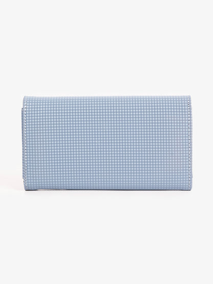 Checkered Pattern Wallet