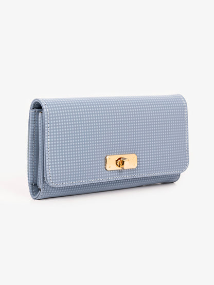 Checkered Pattern Wallet
