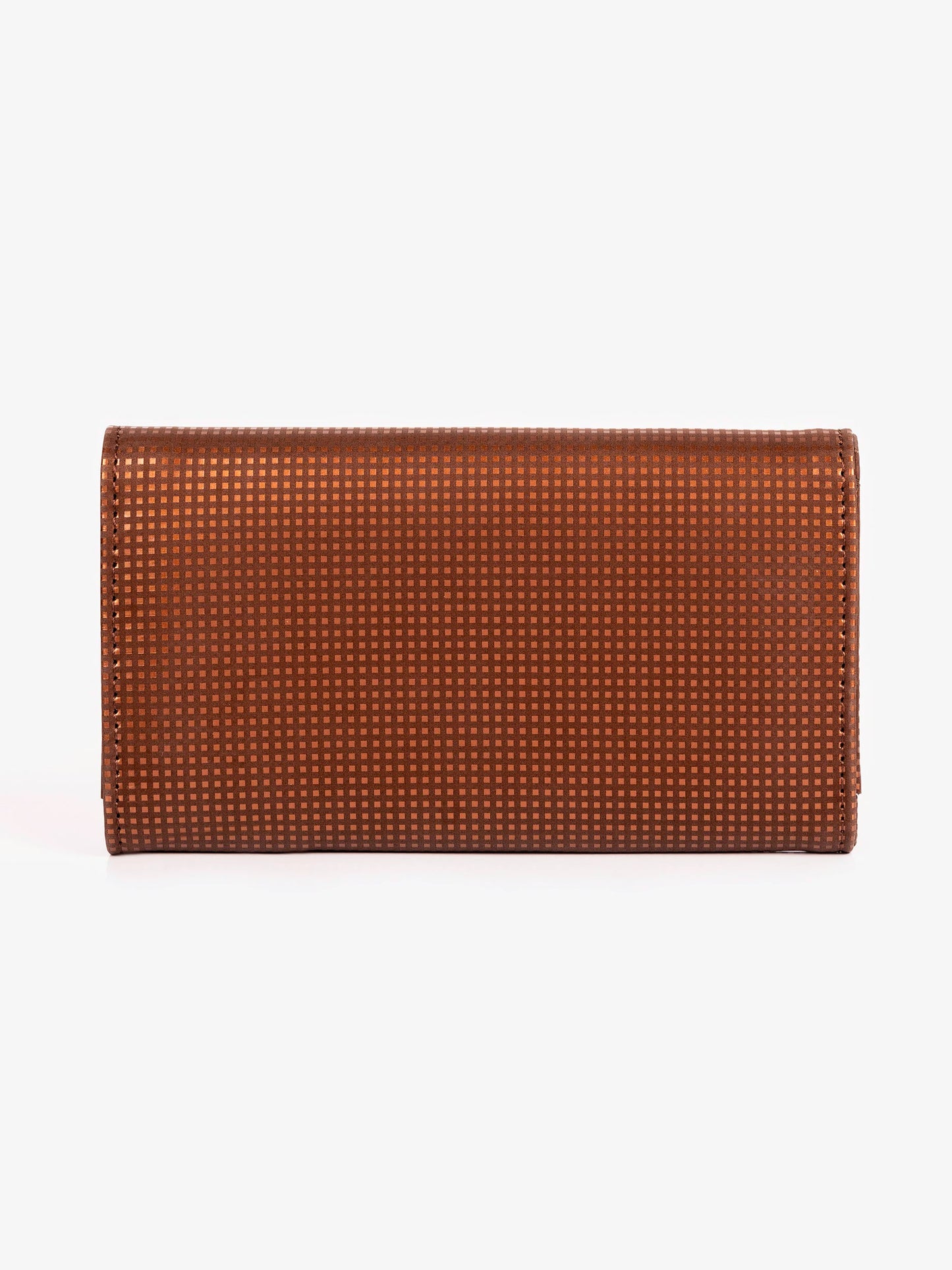 Checkered Pattern Wallet