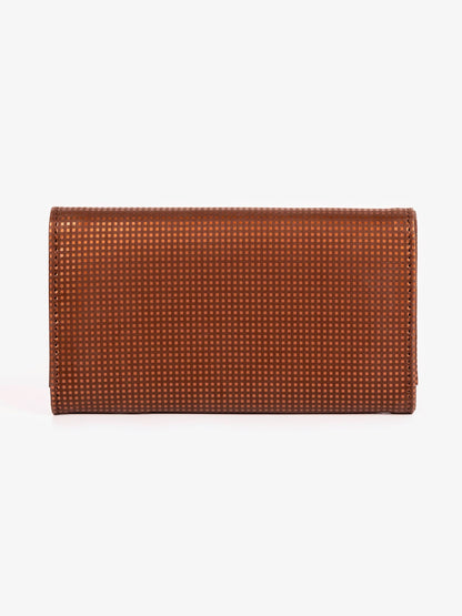 Checkered Pattern Wallet