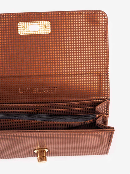 Checkered Pattern Wallet