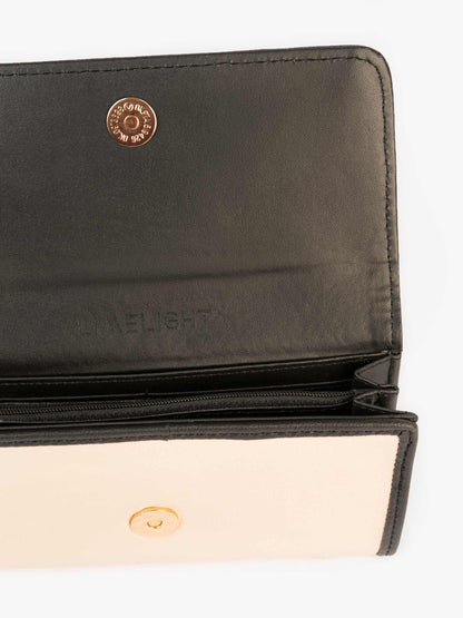 Two-tone Quilted Wallet