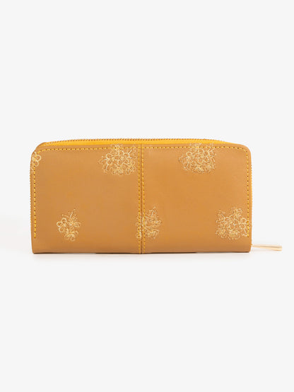Floral Embroidered Wallet