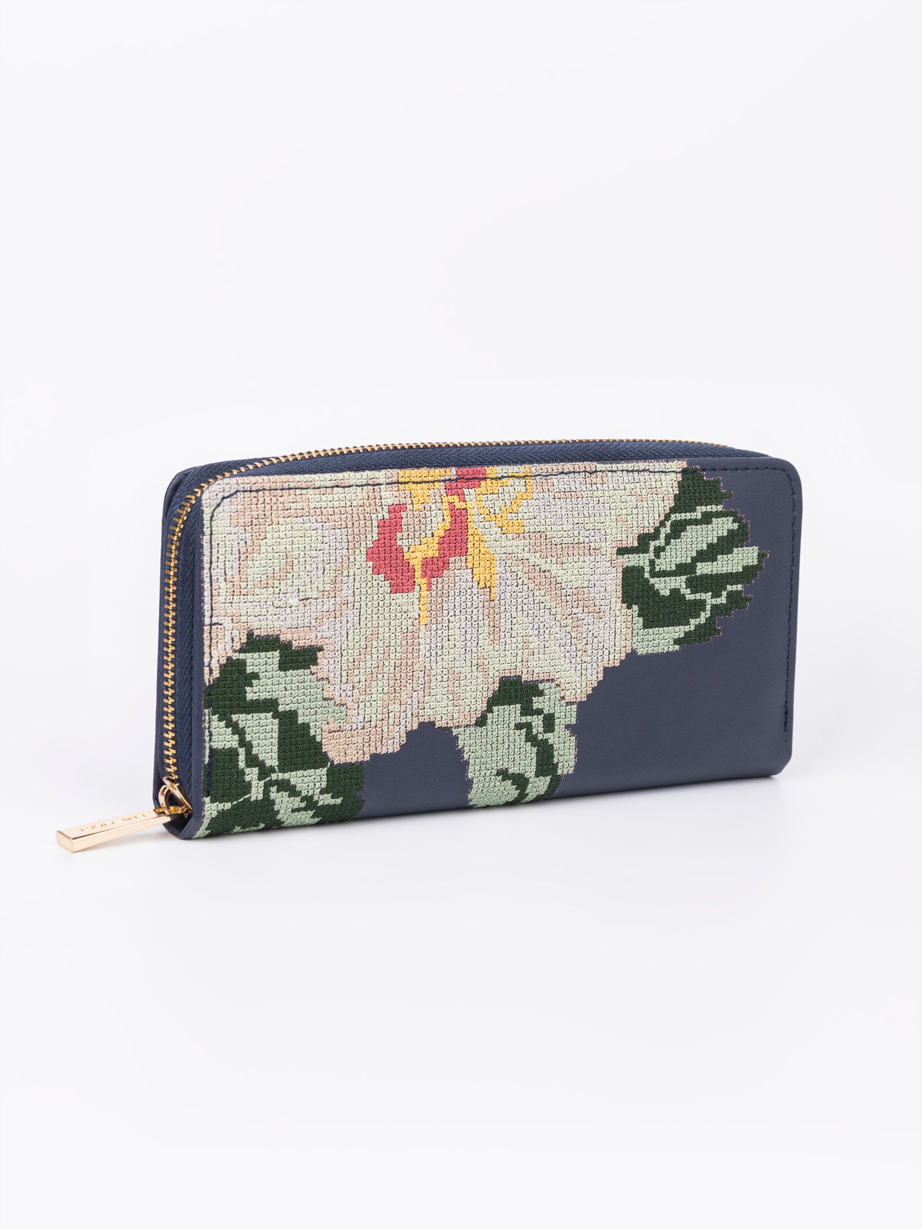 Embroidered Wallet