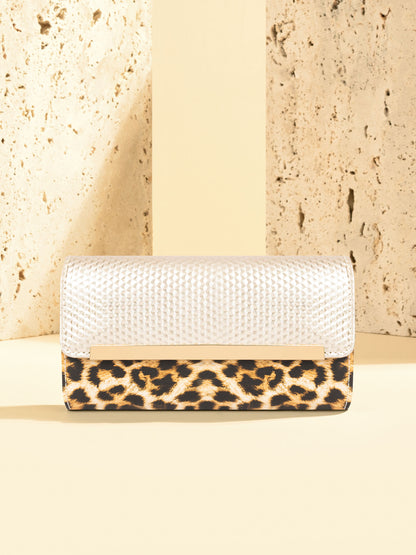 Two-tone Textured Wallet