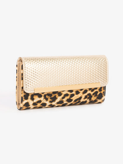 Two-tone Textured Wallet