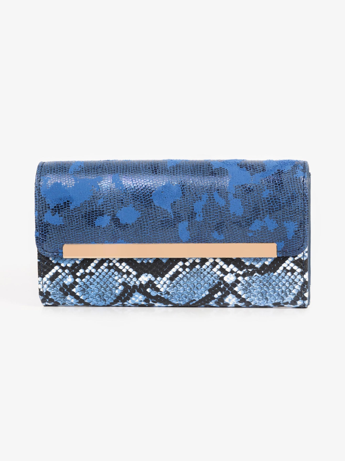 Two-tone Textured Wallet