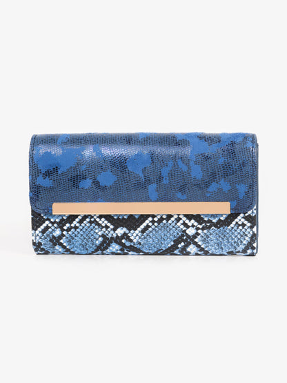 Two-tone Textured Wallet