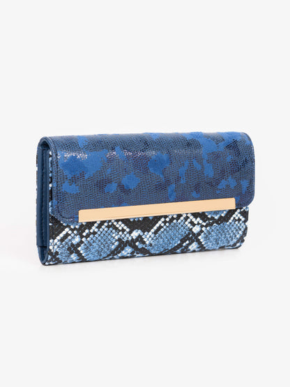 Two-tone Textured Wallet
